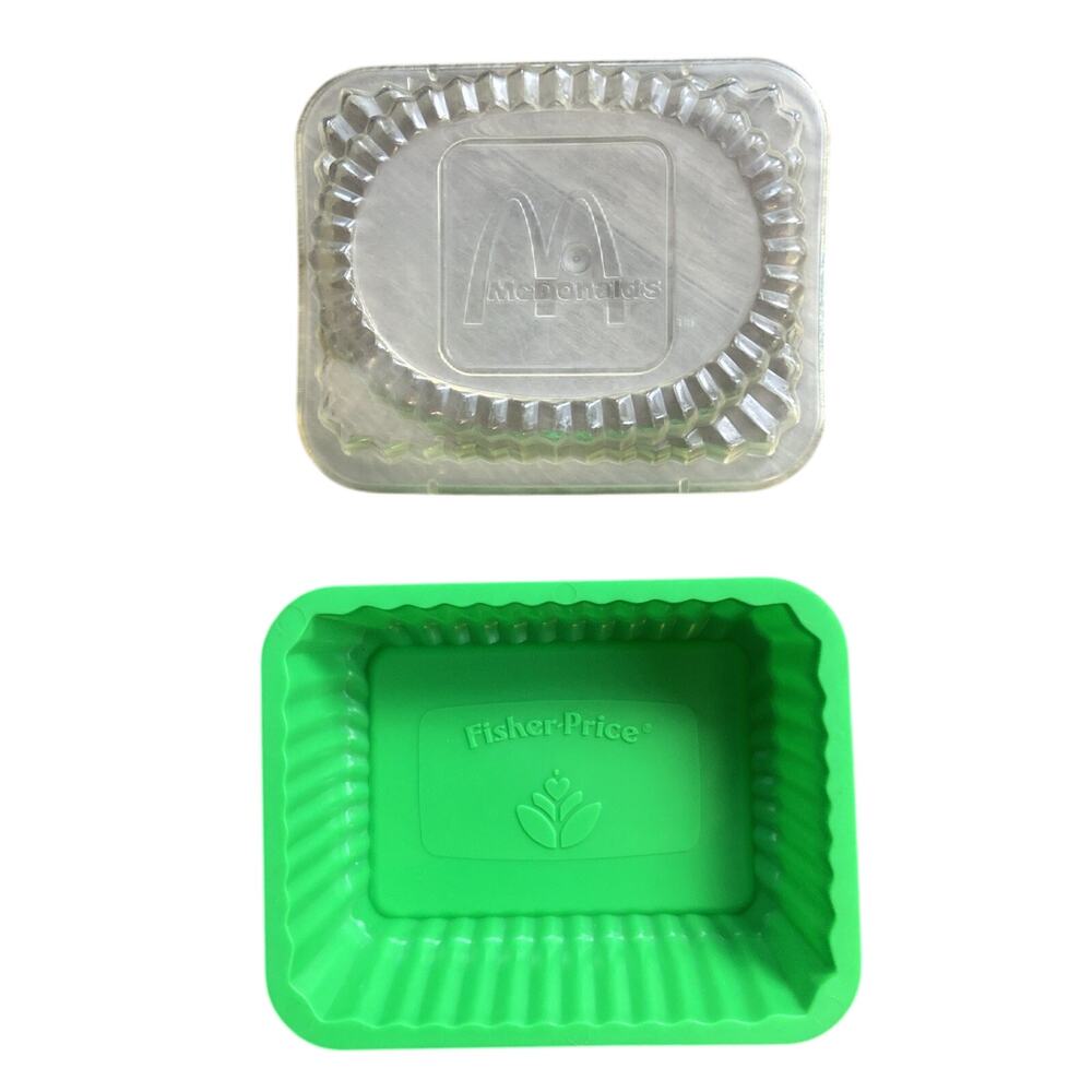 Vintage Fisher Price McDonald’s Garden Salad Replacement Container & Lid - 1988